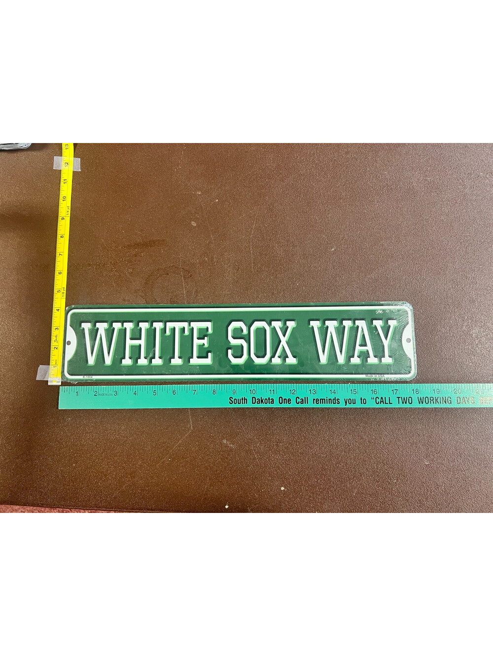 White Sox Way 4x18 Aluminum Metal Street Sign Sports Fan Wall Decor